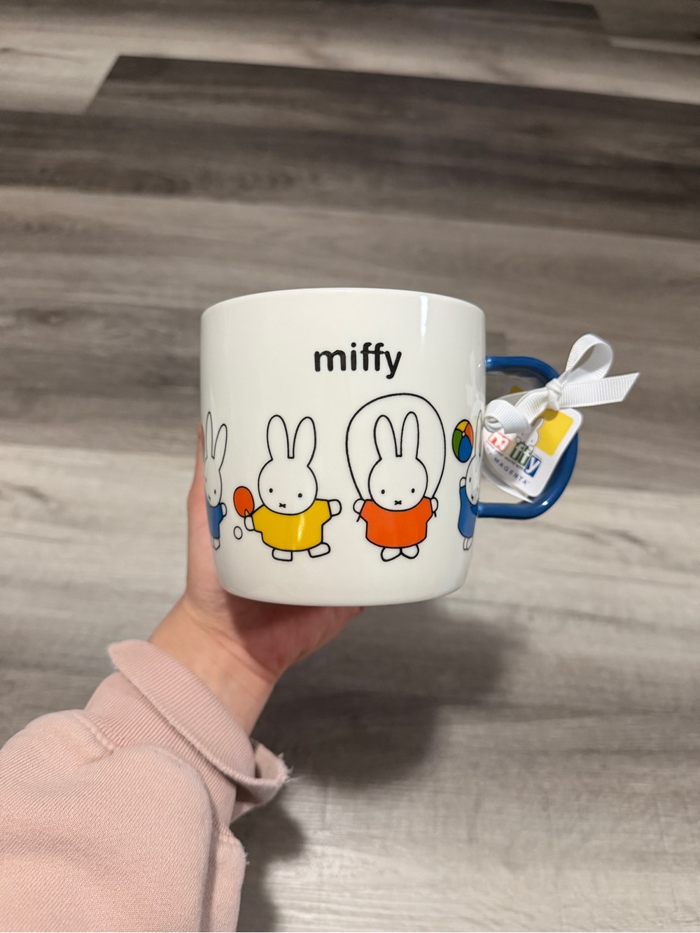 Miffy mug with Miffy inside